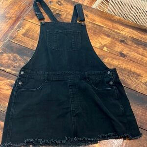 American Eagle Jean Overall Skirt - Size XL